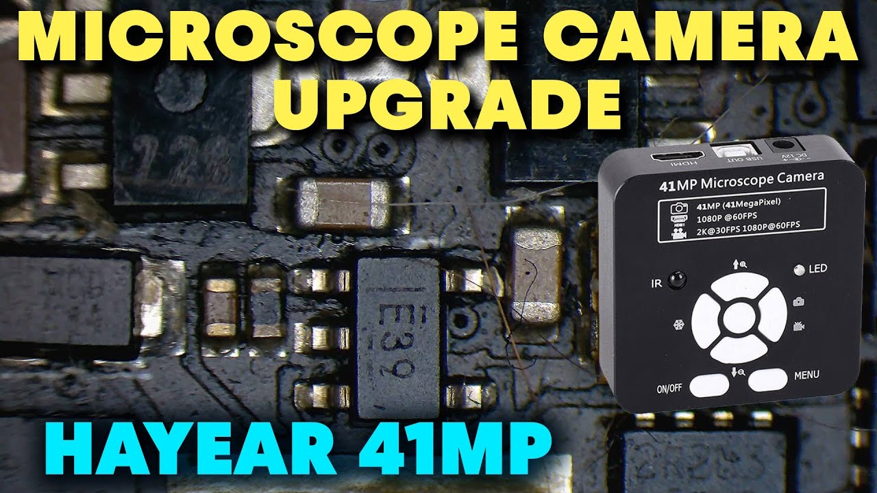 Microscope Camera Upgrade ( Hayear 41MP Camera )