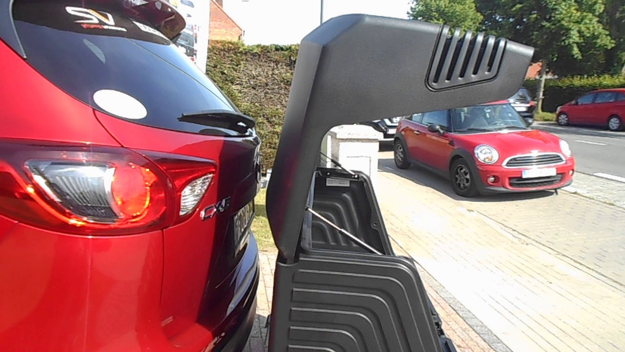 Nieuw model Towbox v3  bagage op de trekhaak kopen of huren via towboxbelgie