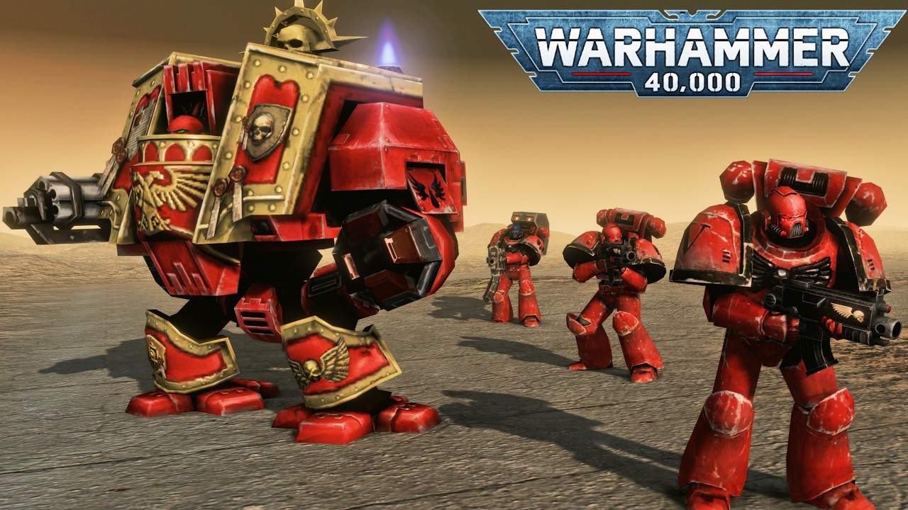 VENGEANCE FOR SANGUINIUS! Blood Angels vs Chaos | Ultimate Warhammer 40k Cinematic (4K)