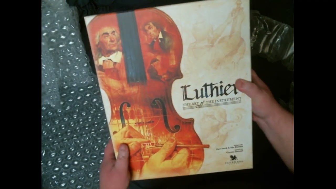 Luthier: The Art of the Instrument new board game Unboxing
