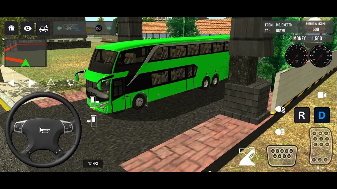 Indonesia Coach bus driving | Euro bus simulator 2025 Android gameplay #88 