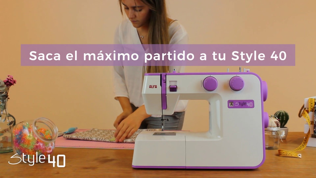 Style 40 | Descubre las máquinas de coser Alfa