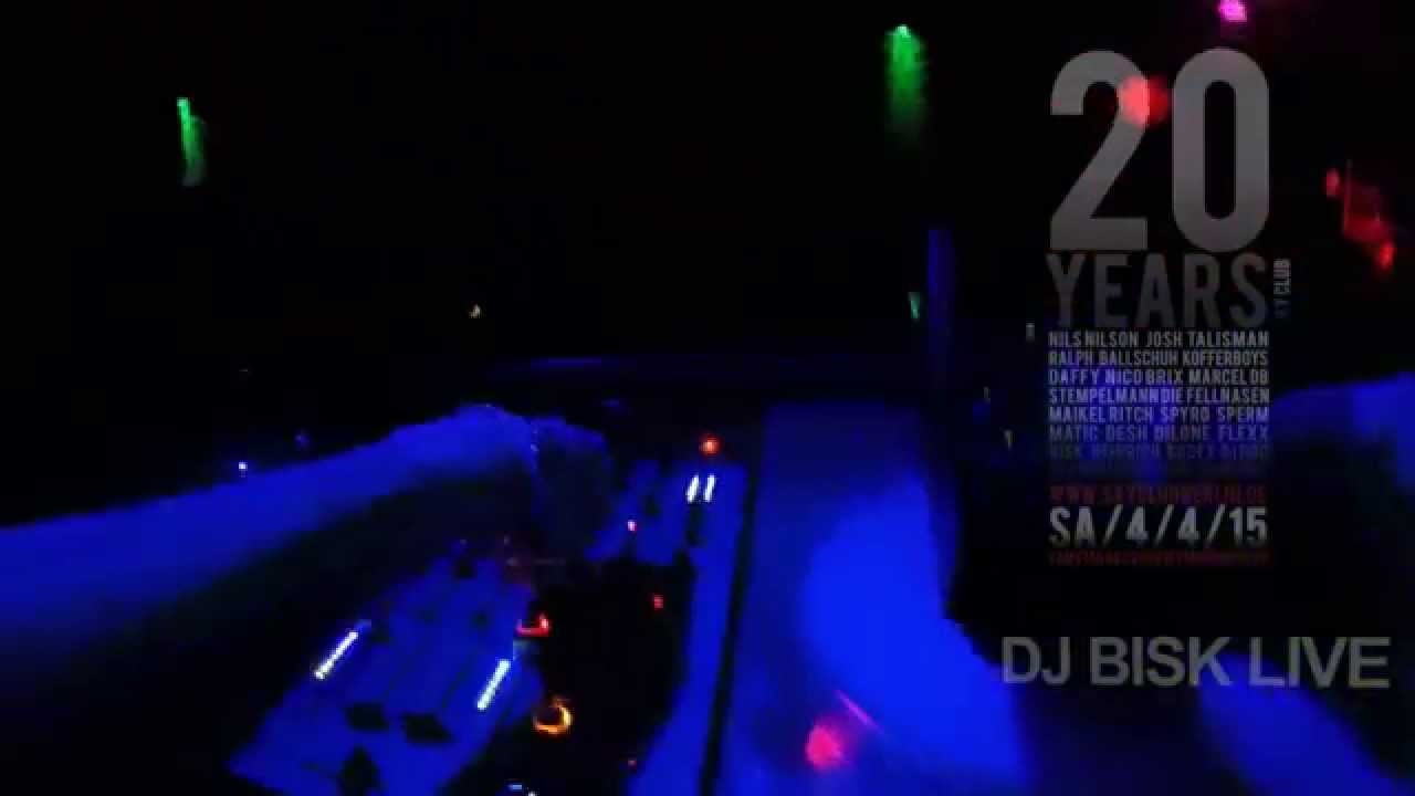 Dj Bisk Live @ 20 Jahre Sky Club Berlin 04.04.15 (Studiofloor)