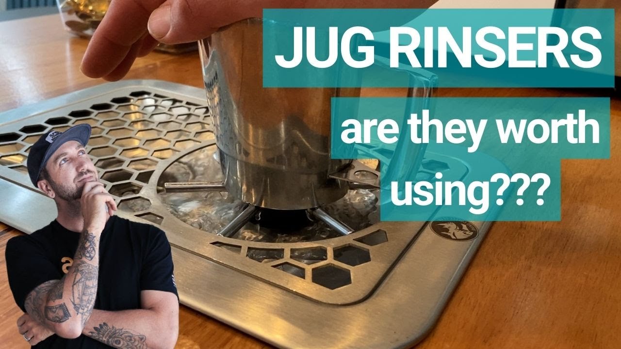 Cafe Jug (Pitcher) Rinsers  (Does Your Coffee Shop Need One?)