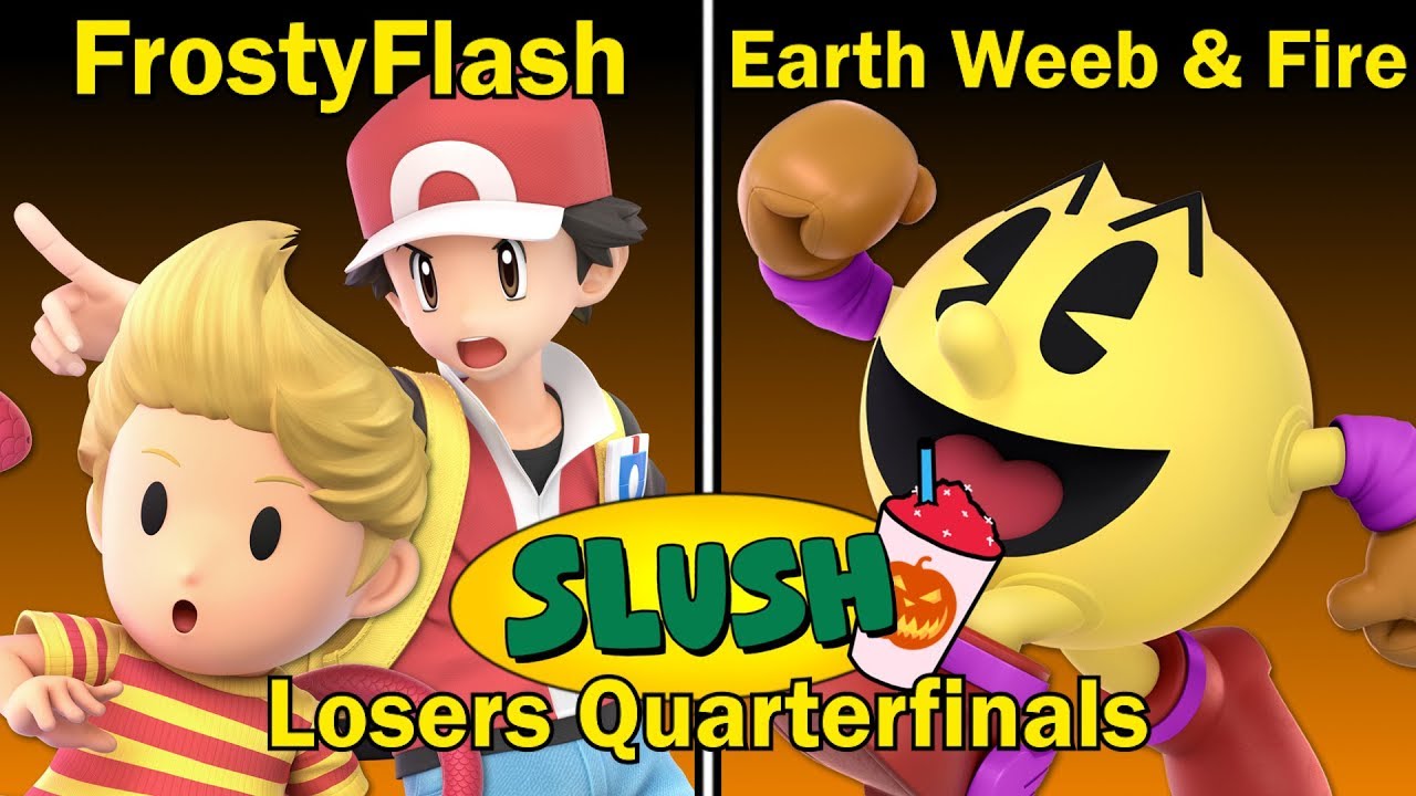SLUSH 17 - FrostyFlash (Pok&eacute;mon Trainer, Lucas) vs Earth Weeb & Fire (Pac-Man) Losers Quarterfinals