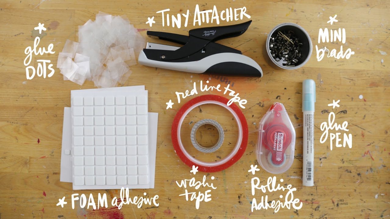 Scrapbook Basics: Adhesives