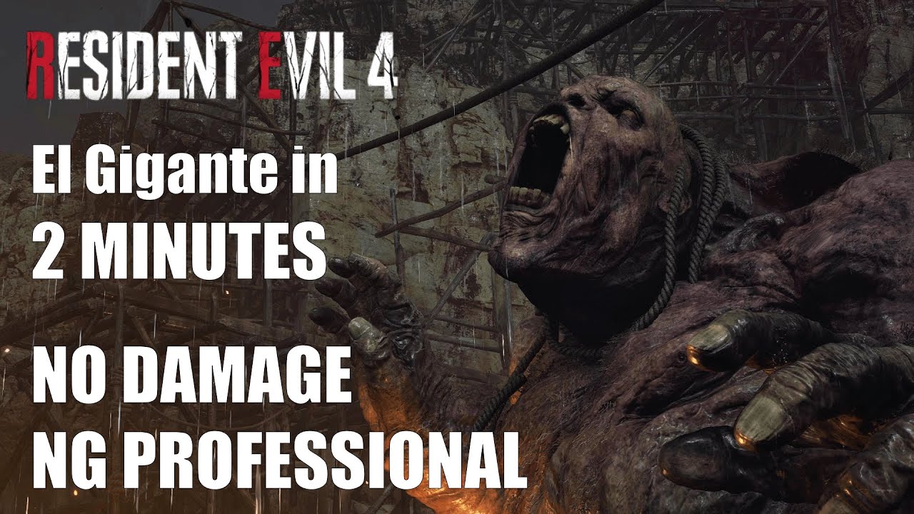 El Gigante | NO DAMAGE | PROFESSIONAL NG | Resident Evil 4 Remake