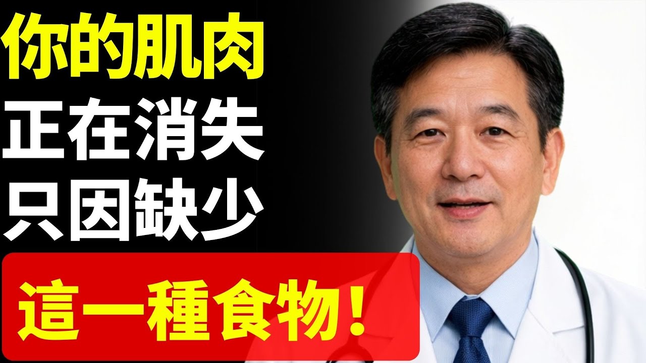 少了這「一種日常食物」，你的肌肉正在快速流失！多數人都忽略了