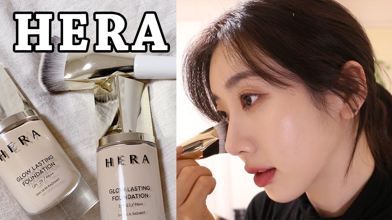 요즘 핫한 🔥 헤라 글로우 래스팅 8시간 지속력 리뷰+Vlog | HERA glow lasting foundation review