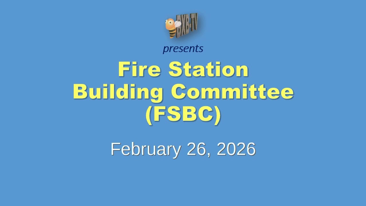 Fire Station Building Committee - February 26, 2026