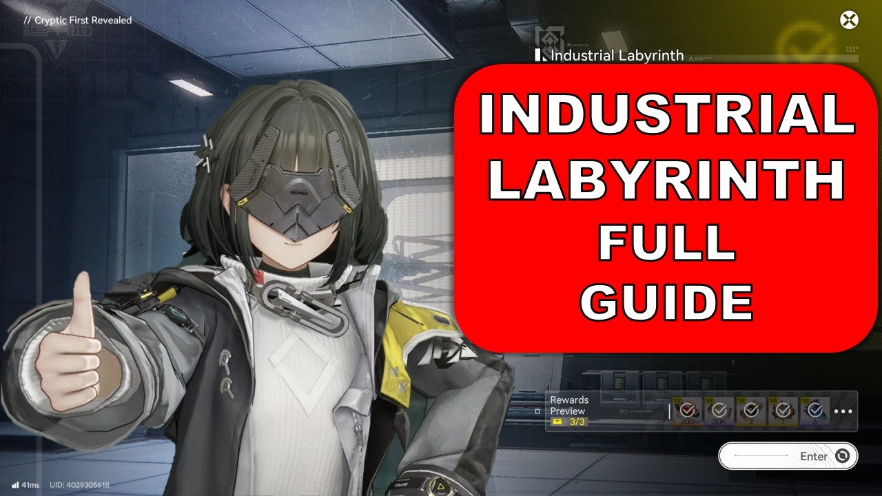 Endfield Guide Industrial Labyrinth Stage All Chest | Delver of the Cryptic Event