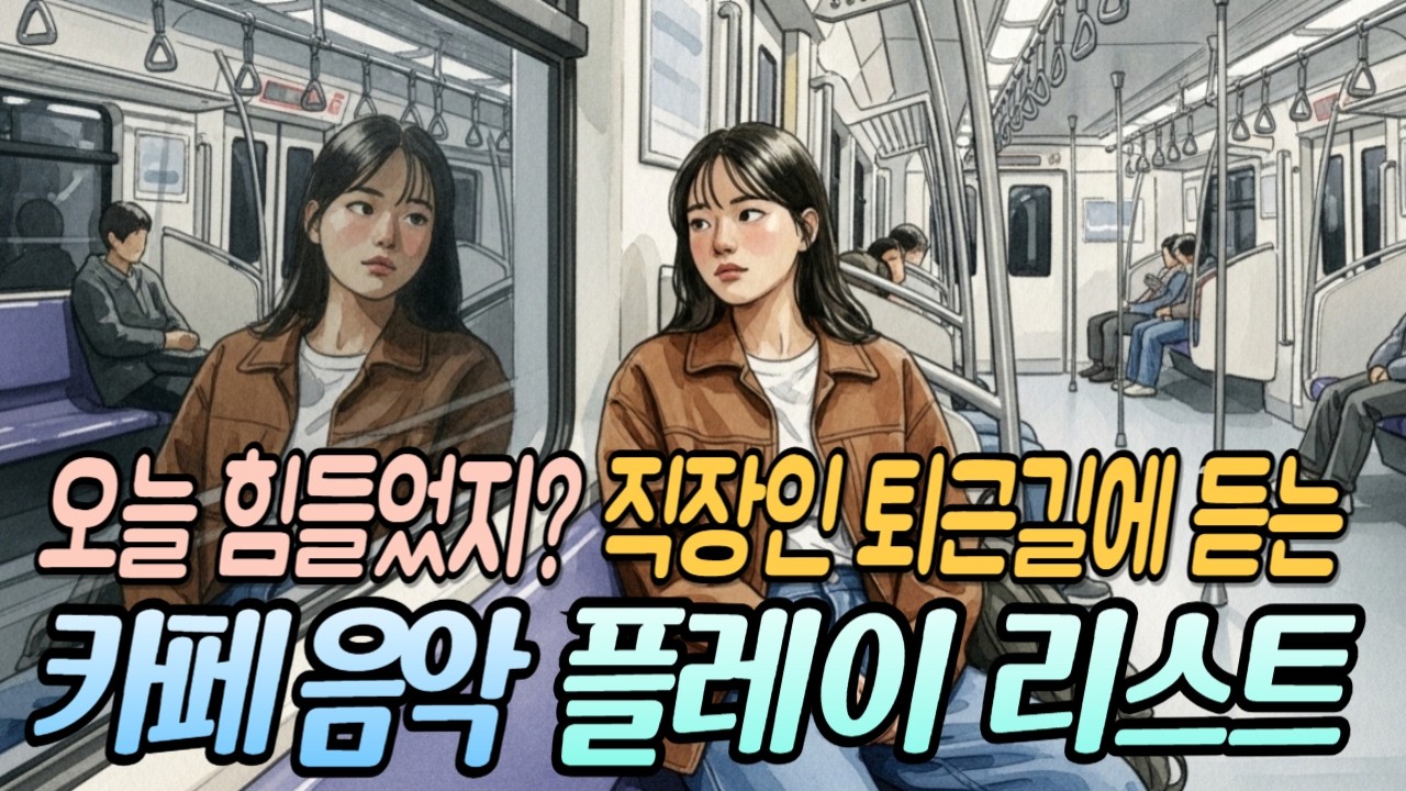 카페 음악 플레이리스트 | 오늘도 잘 견뎌준 직장인 퇴근길 힐링 음악 | 따뜻한 감성 음악 노래