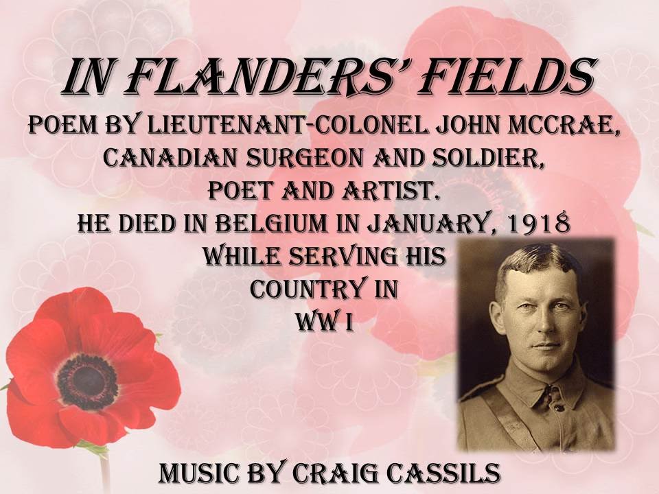 In Flanders' Fields Lyric Video