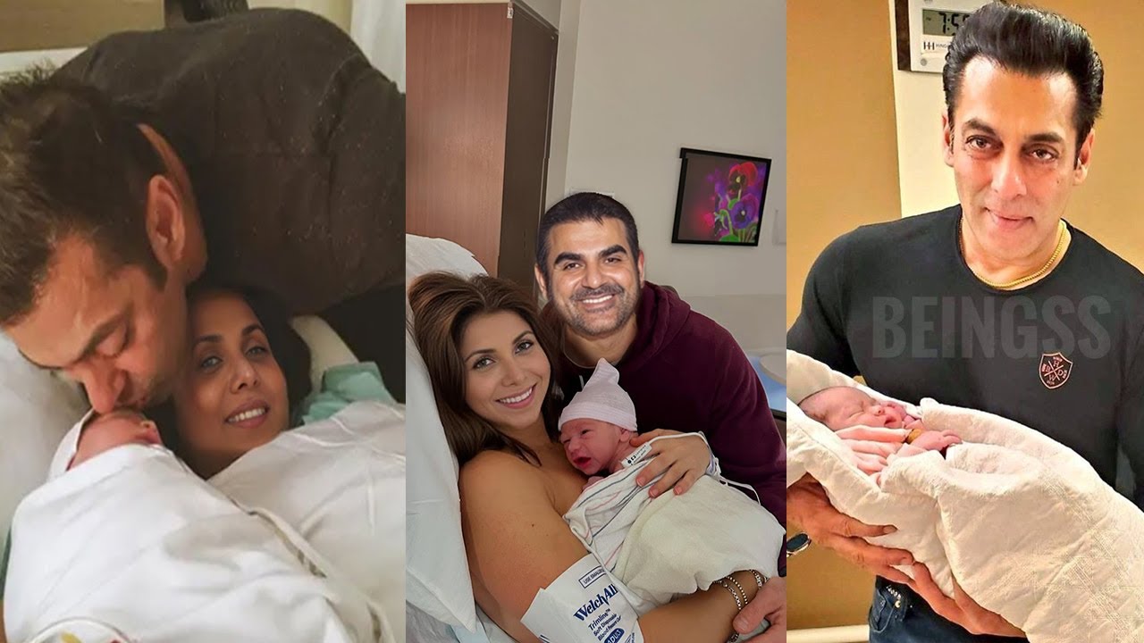 Arbaaz Khan and Sshura Khan Blessed with a Baby, Salman Khan Visits at hospital and got Emotional