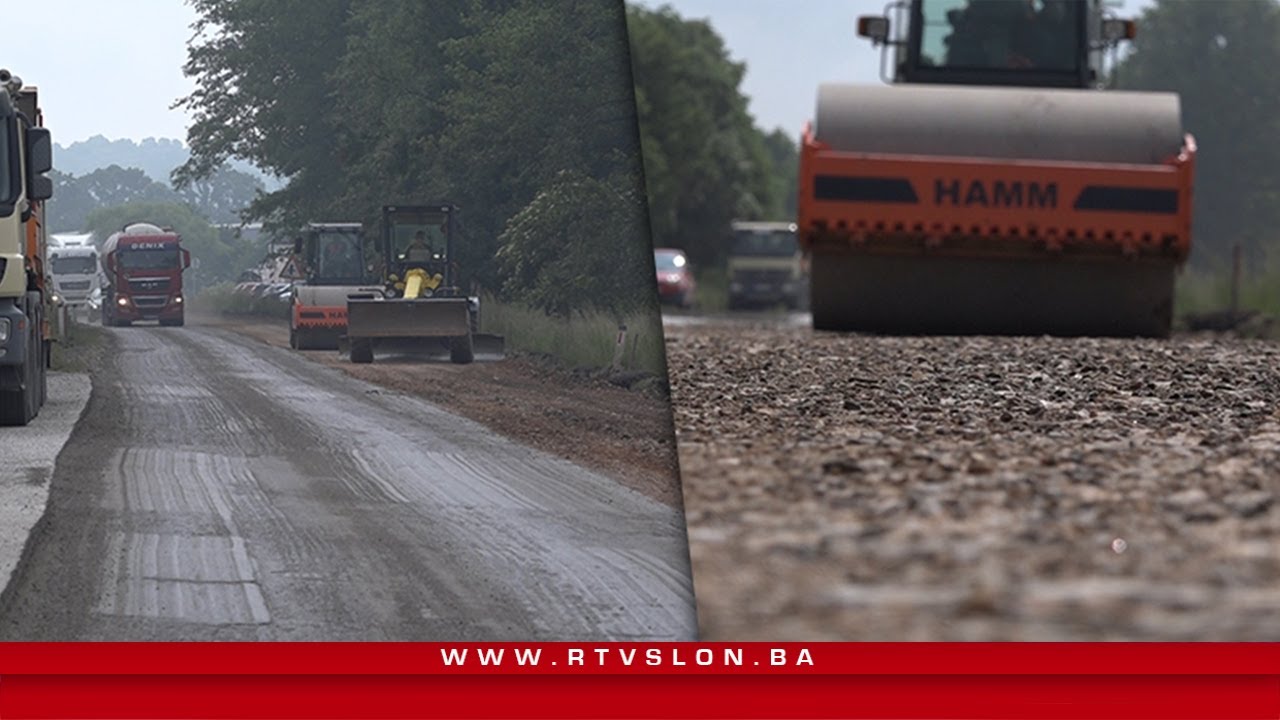 Jedna od najlošijih u TK: Počela rekonstrukcija magistralne ceste Tuzla - Doboj - 29.05.2023.