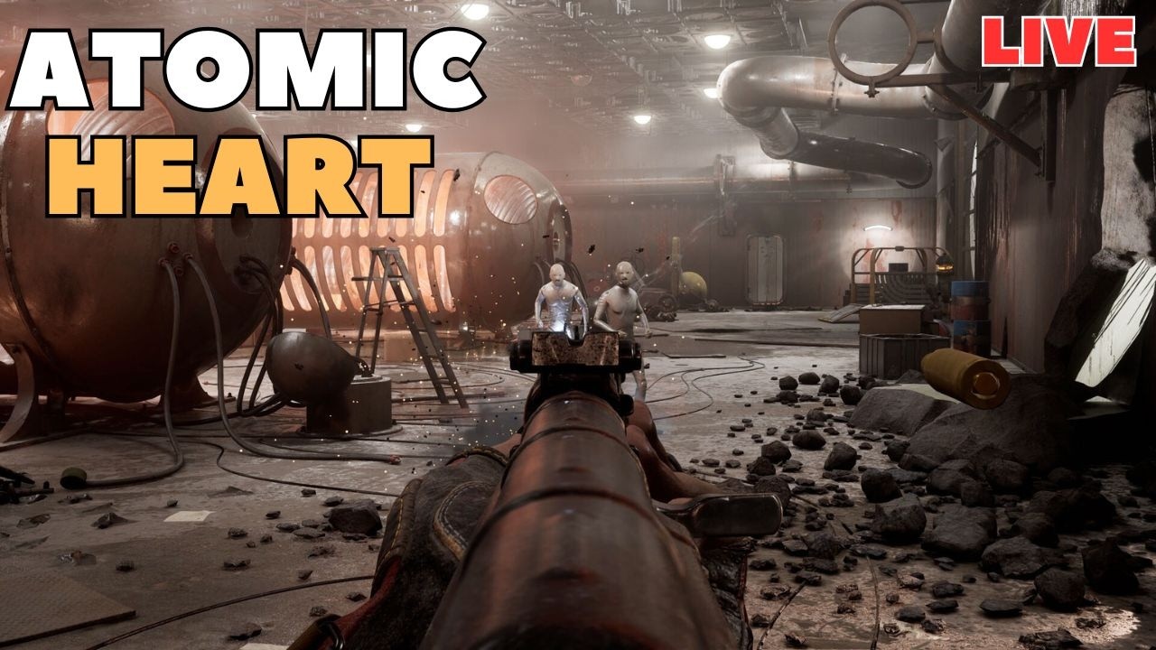 ПЕРВЫЙ РАЗ ИГРАЮ В ATOMIC HEART смогу ли ?