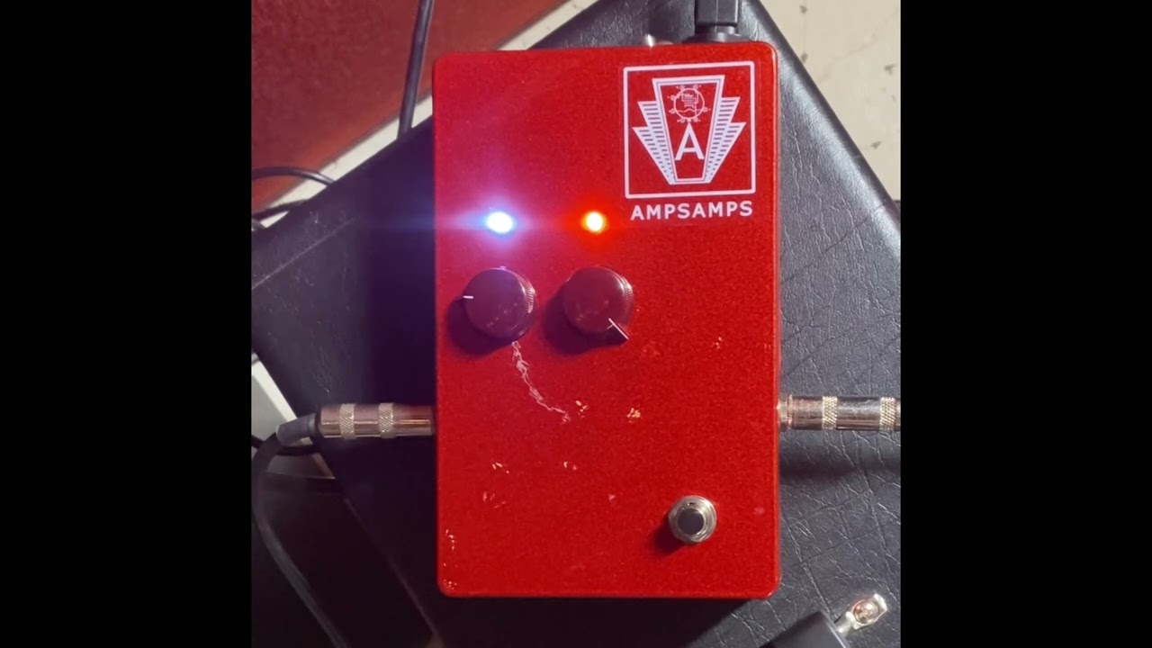 An EF86 Tube Overdrive Pedal? The AMPSAMPS PREF86!