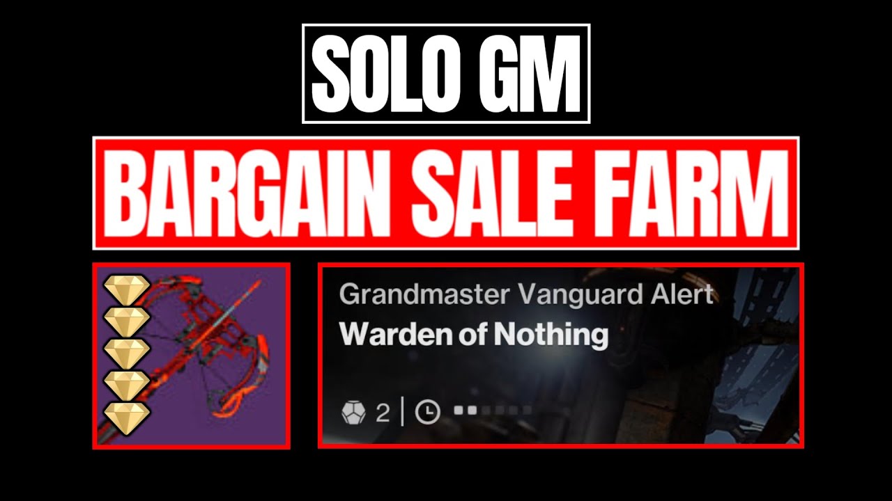ANYONE Can SOLO This | Weekly Solo Grandmaster Nightfall | Warden Of Nothing | Destiny 2 Renegades
