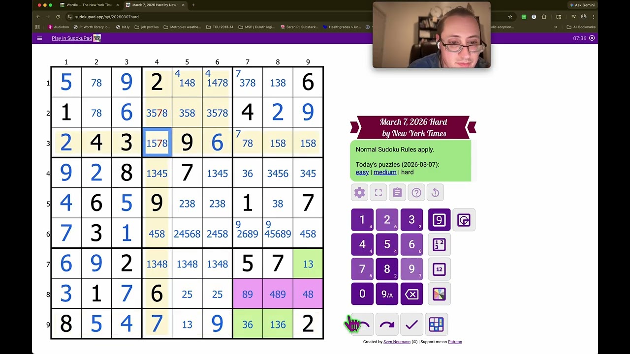 Puzzle Mania: 07 March 2026