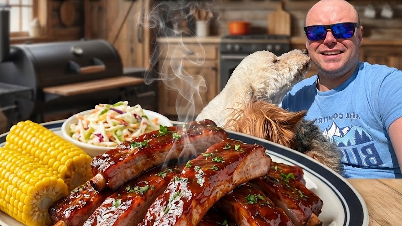 Fall-Apart Tender Hickory Smoked Ribs – Lathered in Sauce!