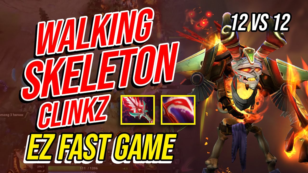 FUN HUNTING WITH HIGH DAMAGE CLINKZ | Dota 2 Arcade 12v12