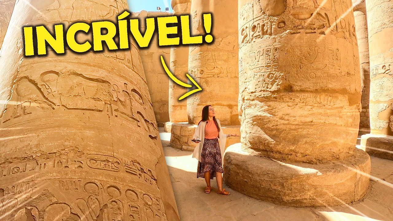 OS INCRÍVEIS TEMPLOS FARAÔNICOS DO EGITO em LUXOR | Luxor Ep. 2 | Brasileira no Egito