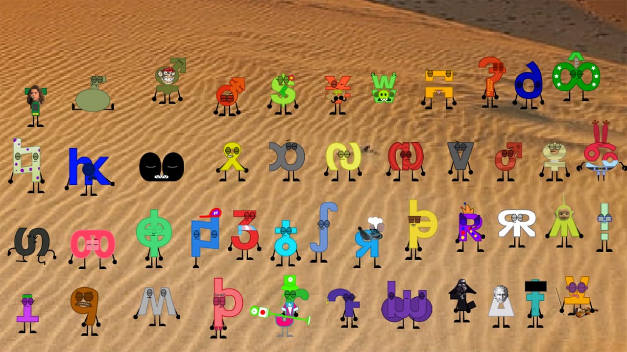 Lowercase Lore  Alphabet BUT  shidinn on lowercase jumpstart band part 2