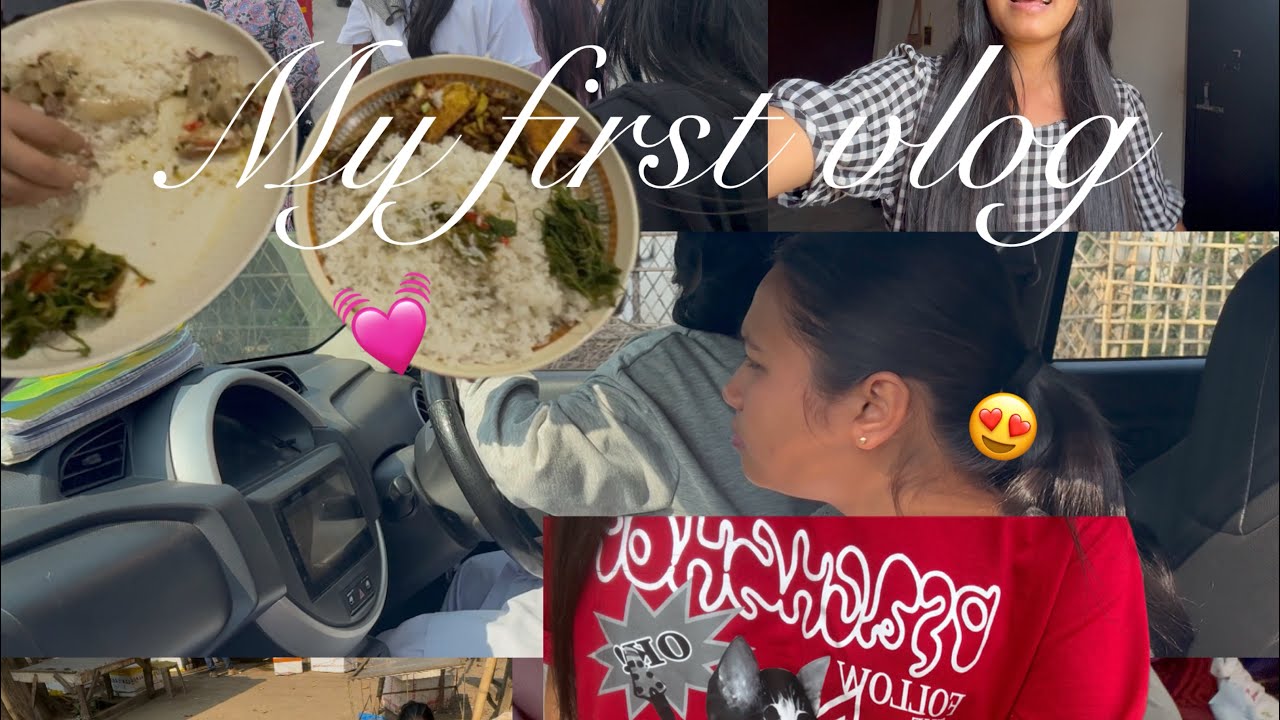 My first vlog|| Vegetable market 🥬||yen chet Weingken 