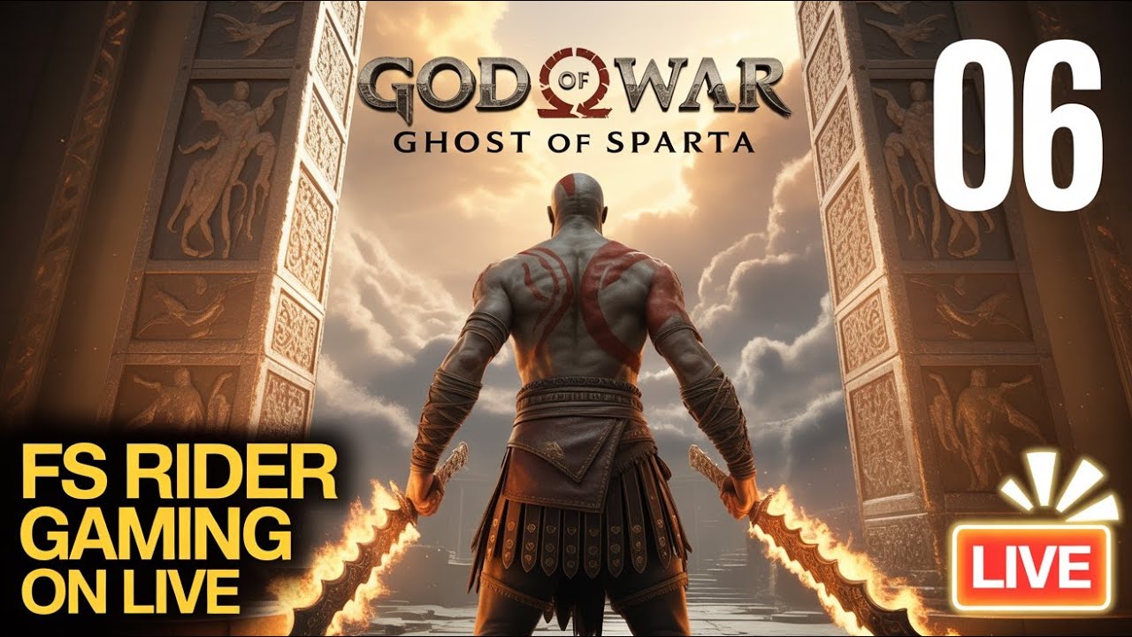 God of War Ghost of Sparta LIVE 🔥 Part-6 | Full Gameplay Walkthrough | FS RIDER GAMING