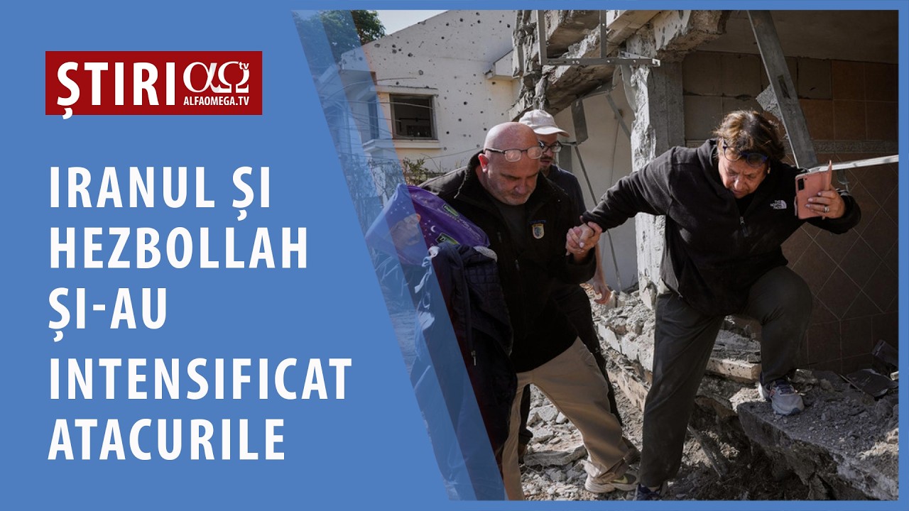 Iranul și Hezbollah și-au intensificat atacurile asupra Israelului | AO NEWS, 13 martie 2026
