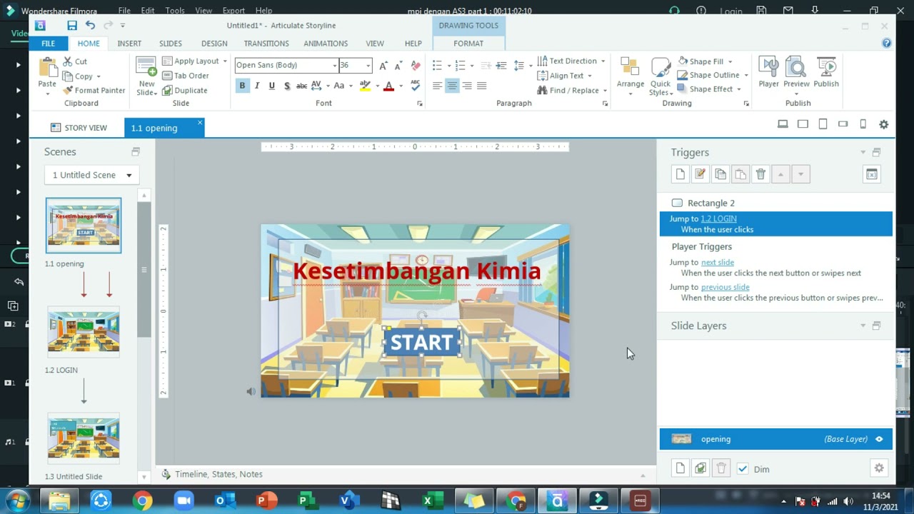 Pembuatan Media Pembelajaran Interaktif dengan Articulate Storyline 3 part 1