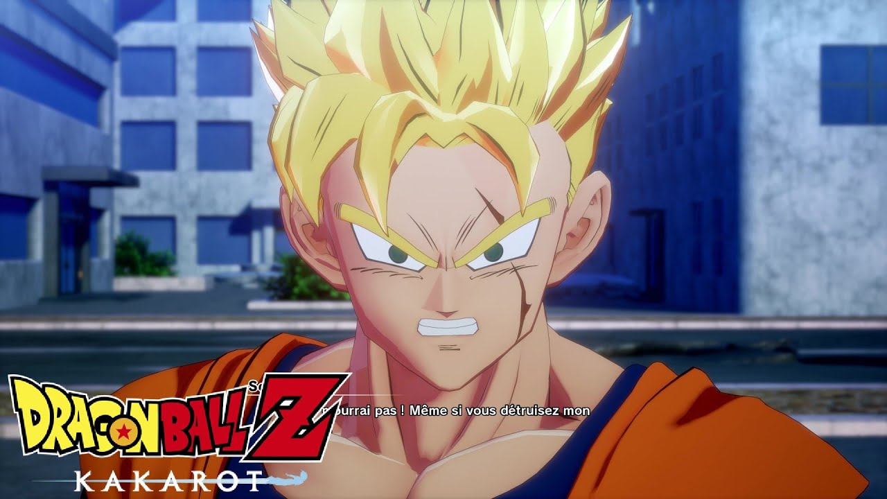 DRAGON BALL Z KAKAROT COMBAT SON GOHAN CONTRE C17 & C18 - DLC TRUNKS LE GUERRIER DE L'ESPOIR