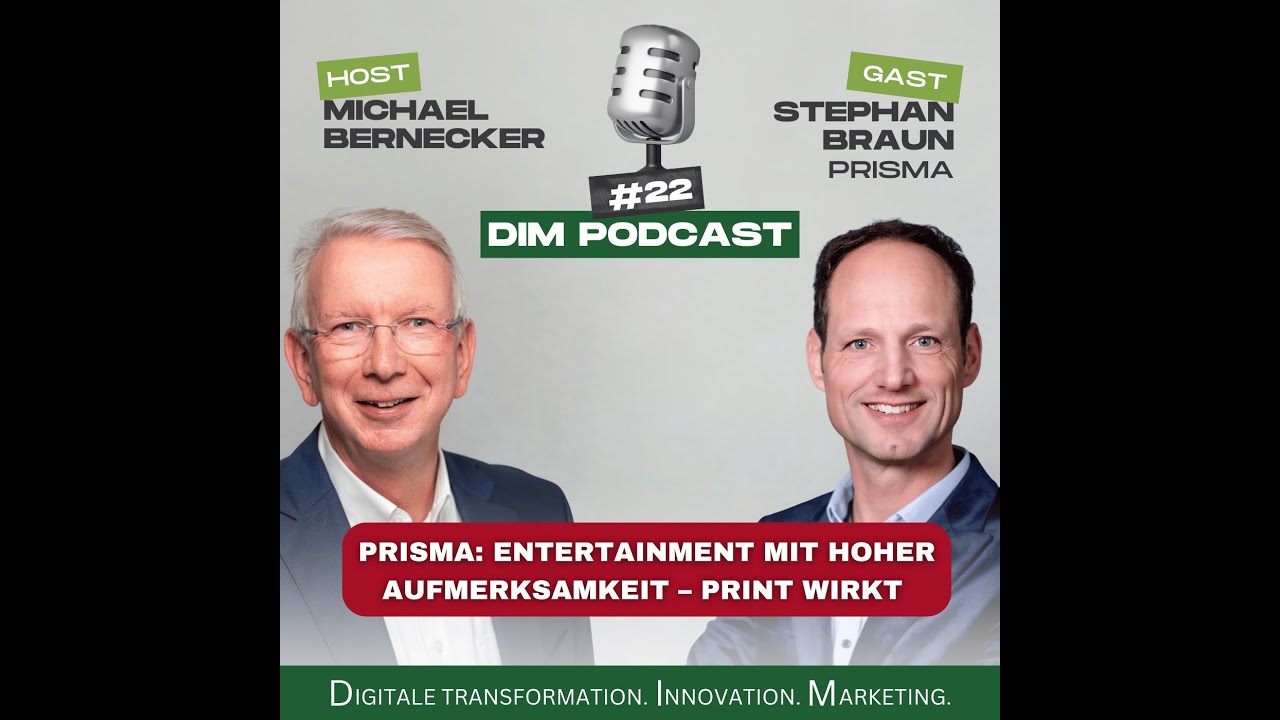 #22 – Prisma: Entertainment mit hoher Aufmerksamkeit – Print wirkt