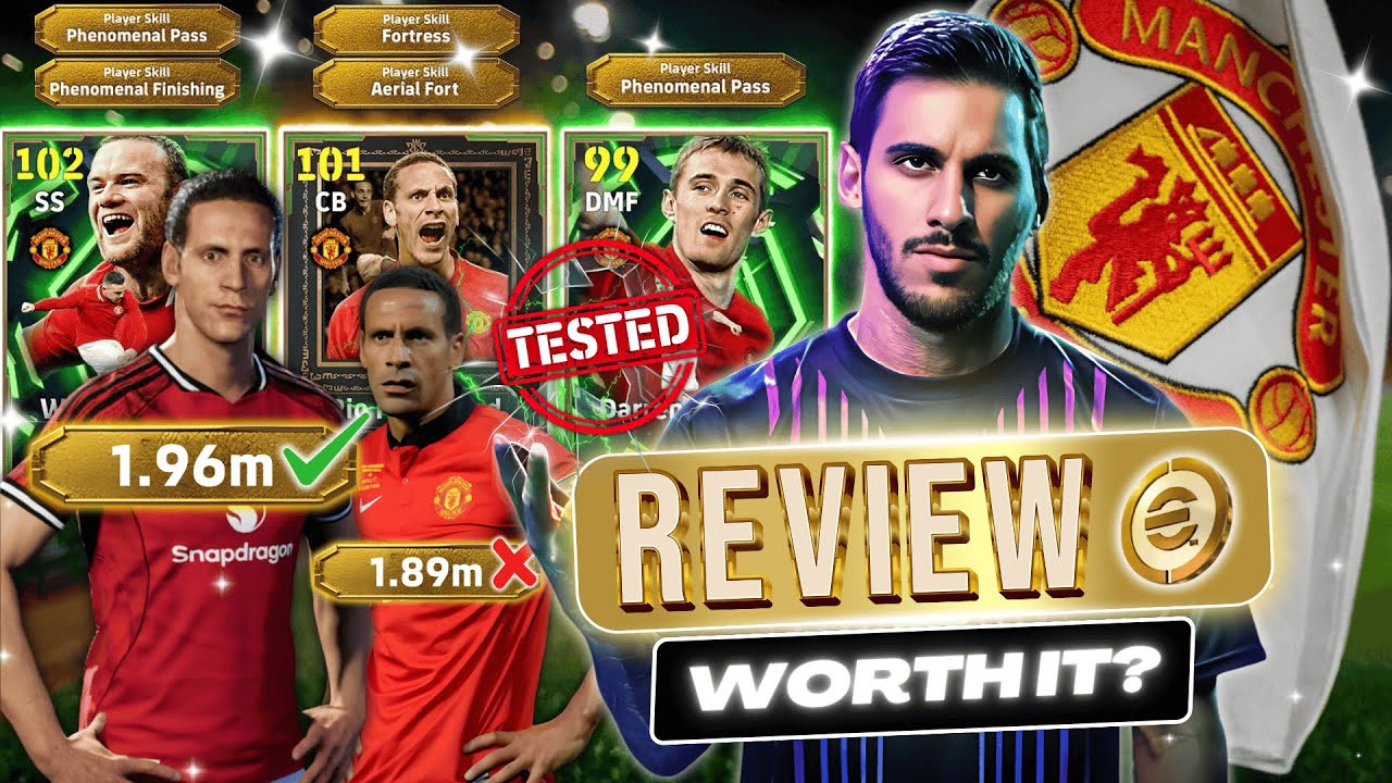 Konami увеличили рост Р. Фердинанда 🤯 Полный обзор Manchester United EPICS eFootball 26🔥