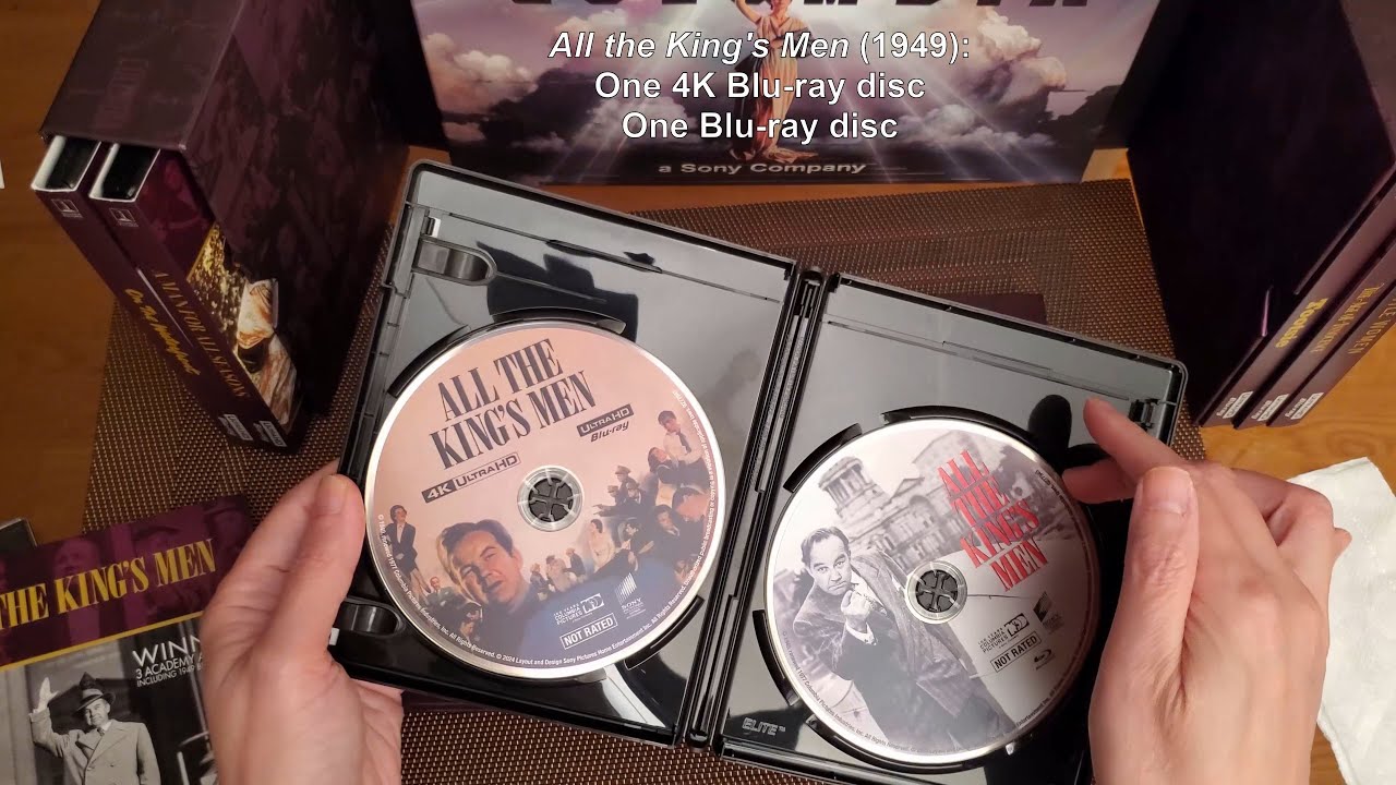 Columbia Classics Volume 5 4K Blu-ray Box Set, Unboxing and Playing