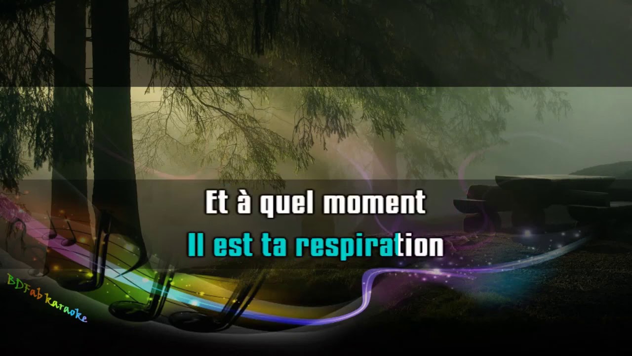 KARAOKE Grand Corps Malade & Louane   Derrière le brouillard