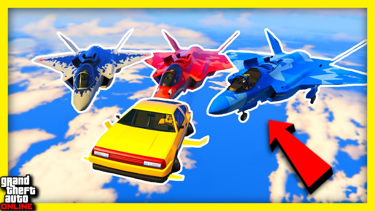 GTA 5 SKY MANHUNT!
