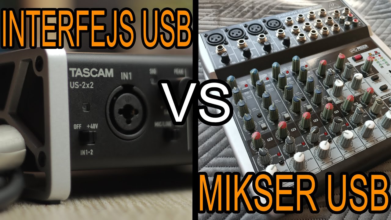 Interfejs USB vs mikser audio - Co wybrać do nagrywania dźwięku, podcast&oacute;w i rozm&oacute;w?
