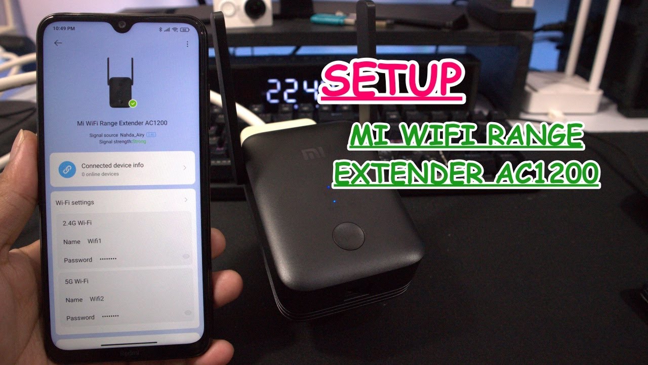 Setup Xiaomi Mi Wifi Range Extender AC1200 | Bisa Ganti Nama SSID, Password, Hide SSID