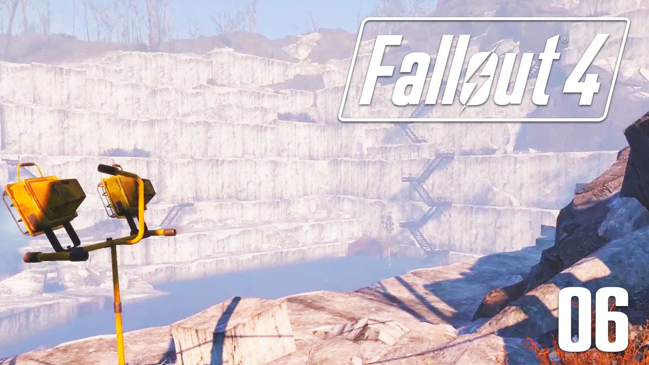Fallout 4 Let's Play #06 - Im Steinbruch tauchen [Ultra/60fps/German/Deutsch]