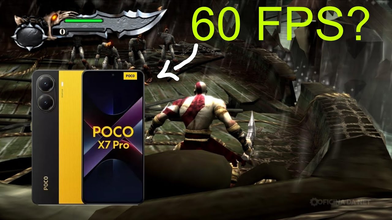 GOD OF WAR 1 ON POCO X7 PRO test (AETHER EMULATOR)