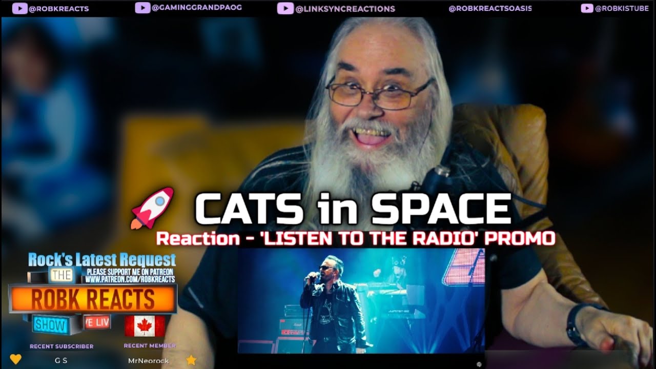 🚀 CATS in SPACE Reaction - 'LISTEN TO THE RADIO' PROMO - First Time Hearing! 🎶
