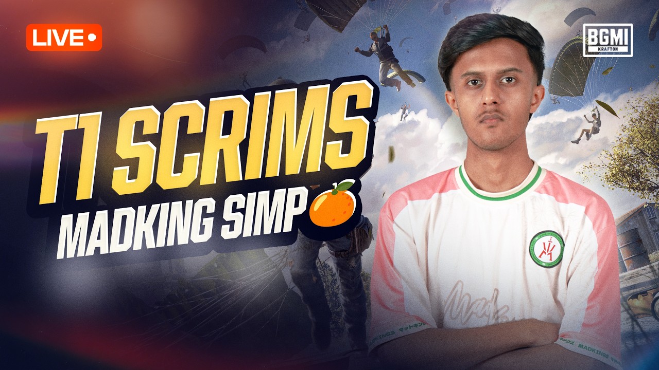 UE PRO SCRIMS & ULTIMATE ROYALE | MADKING SIMP IS LIVE🍊
