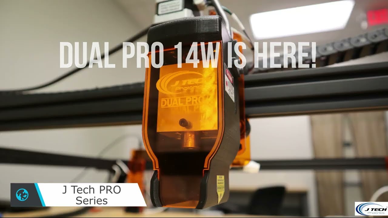 J Tech Photonics Dual PRO 14W Laser Cutting Tests