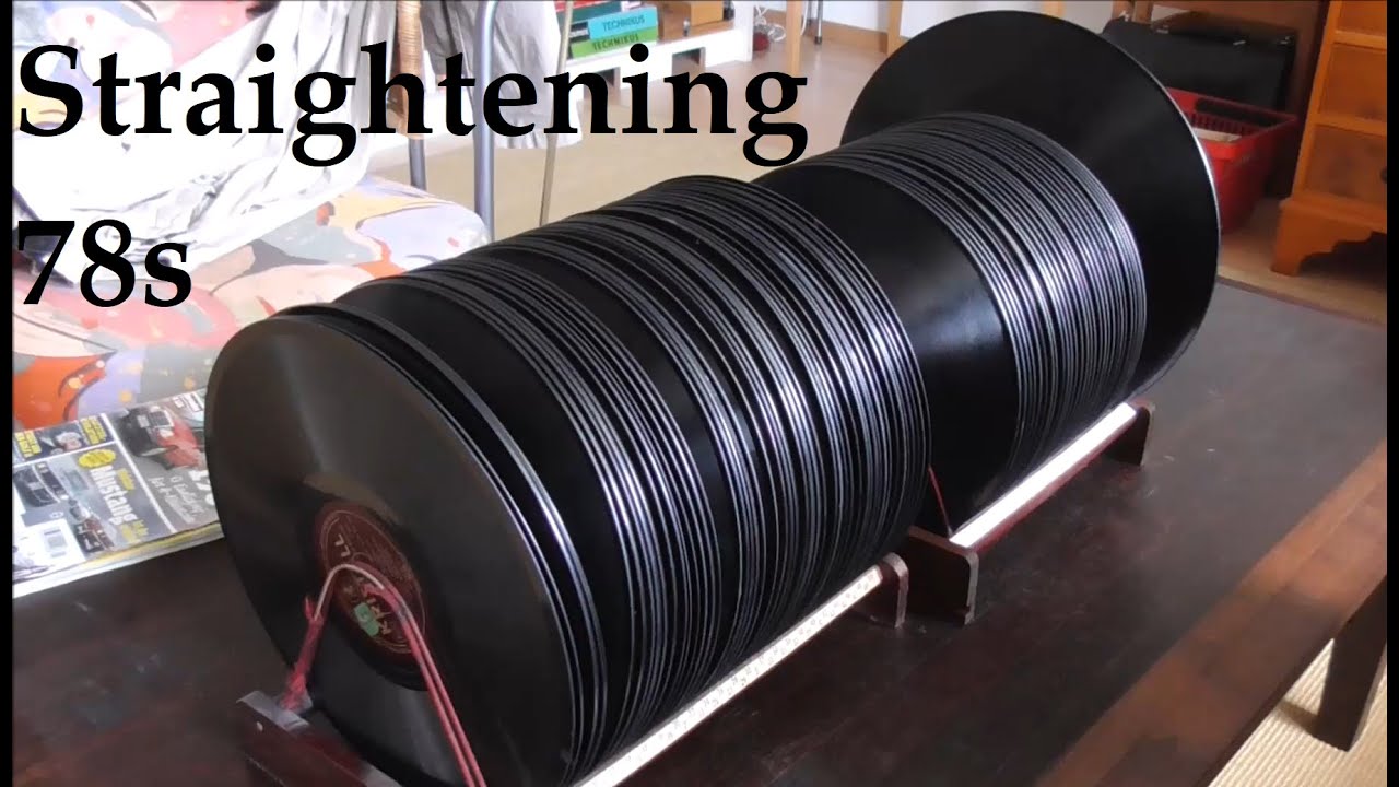 How to straighten Shellac Records