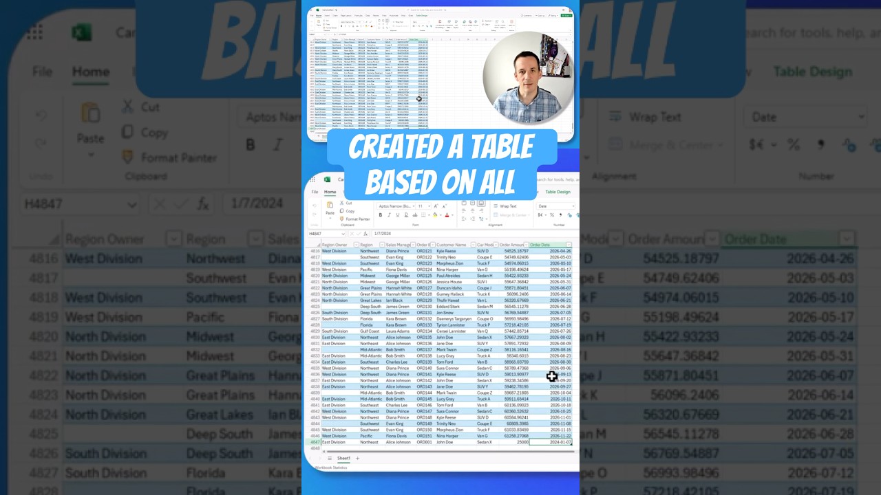 Автоматизация создания таблиц Excel в Power Automate с помощью динамических файлов | Учебное пособие