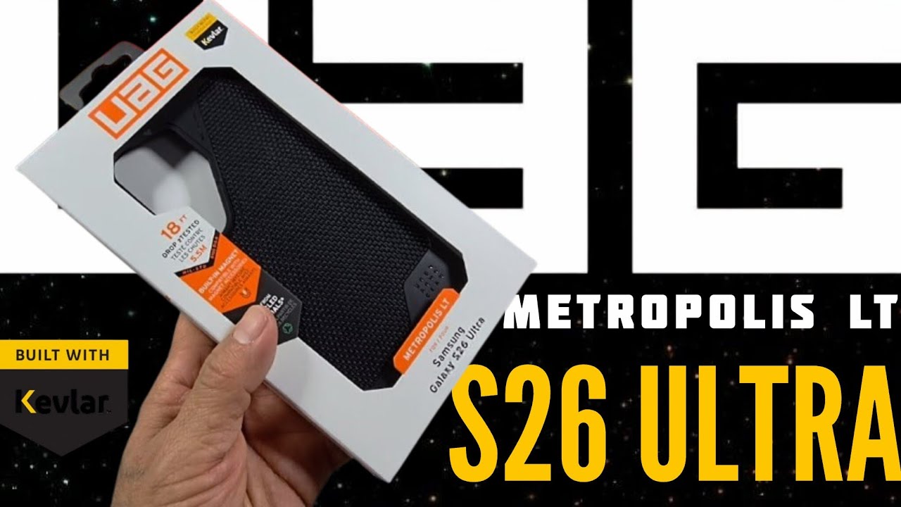 Чехол UAG Metropolis LT Built w/Kevlar Magnetic Case для Samsung Galaxy S26 Ultra
