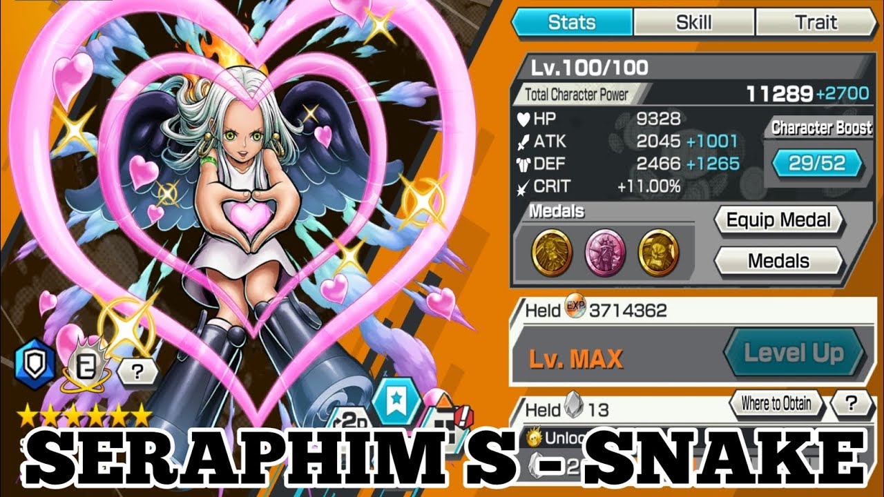SERAPHIM S - SNAKE | ONE PIECE BOUNTY RUSH | OPBR