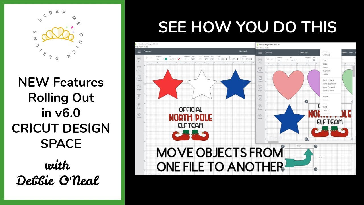 How to Easily Move Design Space Images Between Files
