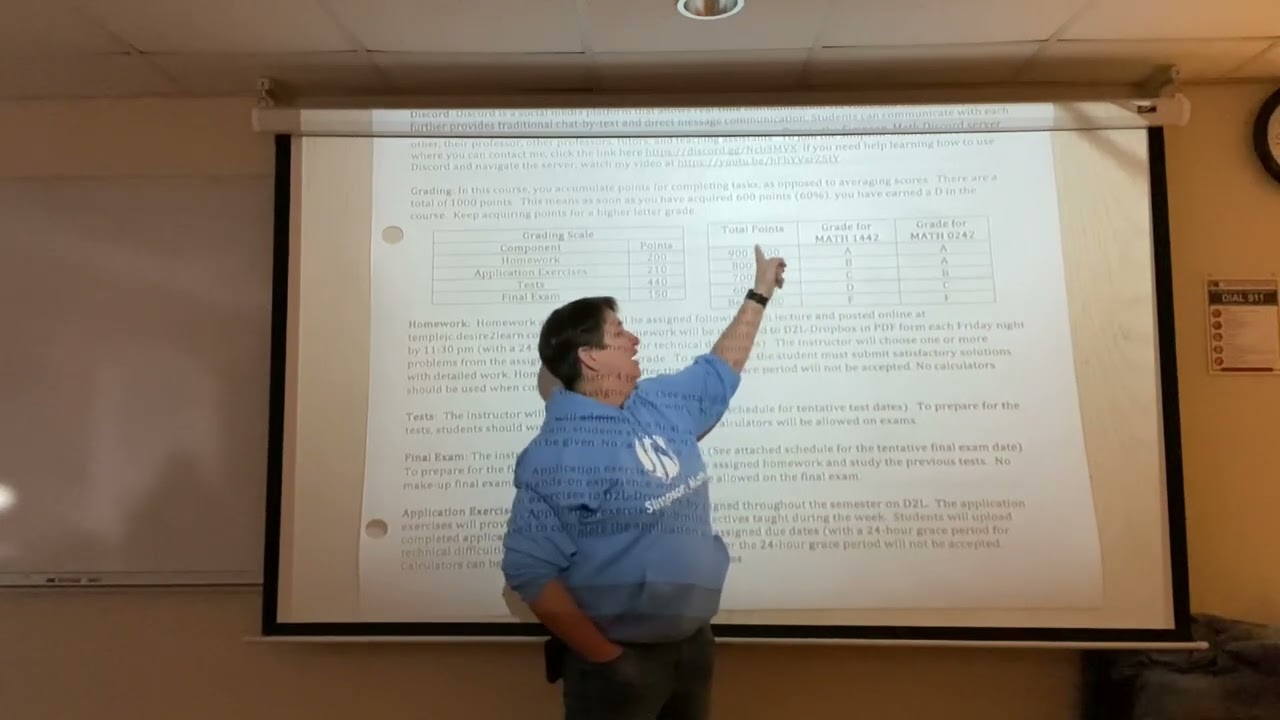 Statistics Syllabus Talk